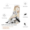 thumbnail image 3 of Kll Cute Animals Microfiber Beach Towel Fast Drying,Extra Large 31.5"X63" Sand Free Beach Towel Super Lightweight Towels, 3 of 8