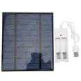 thumbnail image 3 of ANGGREK Solar Battery Charger,USB Port Solar Panel,2.5W 5V Portable Solar Panel Phone Battery Charger Portable Solar Cell With USB Port, 3 of 8