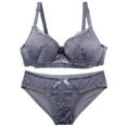 thumbnail image 2 of BILIKEYU 2 Piece Sets for Women, Bra And Panty Sets for Women, Underwire Bra, 2 of 6