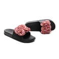 thumbnail image 1 of Sandalias de uso al aire libre de verano para mujer, pantuflas de una palabra, flor grande informal Wmkox8yii hj789, 1 of 1