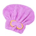 thumbnail image 2 of Toalla para el cabello de microfibra de secado rápido, toalla para el cabello súper absorbente para cabello mojado, accesorios de baño para mujeres con largo (púrpura), 2 of 5