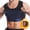Blue_#02, variant on Men’s Premium Sauna Vest Trapping Sweat Enhancing Vest Hot Polymer Sauna Suit Workout Tank Top