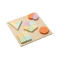 thumbnail image 4 of Clasificador de formas de madera, rompecabezas de cognición de formas y colores, rompecabezas de formas geométricas para Estilo D, 4 of 9
