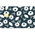 thumbnail image 1 of Credit Card Skin Debit Card Skin Debit Card Stickers Covers No Bubble Slim Small Chip Personalized Bank Card Protecting Decals PVC Waterproof Transportation Card White Flowers 7.3x5.4Inch, 1 of 8