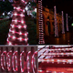 thumbnail image 1 of Tubo de luz de PVC de color caramelo para decoración navideña, manguera roja y blanca, para exteriores, 1 of 5