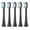 5PCS BLACK, variant on Replacement Toothbrush Heads for AquaSonic Black Series/Black Series Pro/Vibe Series ORCA AQUASONA Toothbrush Bristle Nozzle