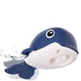 thumbnail image 4 of Kids Bathtime Toy Clockwork Whale Toy Bathing Plaything Clockwork Swimming Whale Dark Blue, 4 of 9