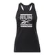 thumbnail image 1 of Playera Reebok Mujer Dama Entrenamiento Graphic Tank negro ECH, 1 of 8