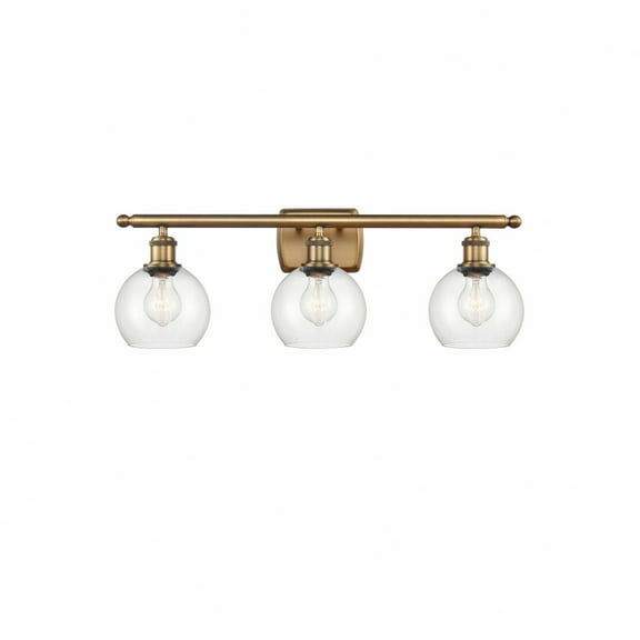 Innovations Lighting - Athens - 3 Light Bath Vanity In Industrial Style-9.38