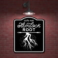 thumbnail image 2 of 100 Hemlock Root Witch Potion Halloween BLACK Aluminum Composite Sign, 15"x18", 2 of 9