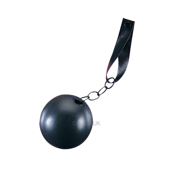 Ball Chain Generic One Size Unisex Adult Black Fancy Dress Party Book Week Halloween