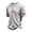 Light Gray, variant on Men's US 250th Anniversary T Shirts with Jesus Saves Graphic and Vintage Wash Featuring Patriotic 1776 to 2026 Prints Army Green L
