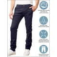 thumbnail image 2 of Men's Flex Stretch Slim Fit Cotton Everyday Chino Pants (31" Inseam), 2 of 5