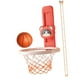 thumbnail image 5 of Aro de baloncesto para niños, toque, salto de altura, contraataque, coordinación mano-ojo, niños Rojo con pegatinas, 5 of 9
