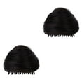 thumbnail image 3 of Moños espaciales, accesorios resistentes para el cabello para cosplay, eventos, fiestas, damas Negro, 3 of 9