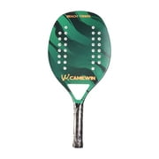 Floleo Clearance Beach Tennis Racket, Surface Grain Carbon Fiber, Viscoelastic Core