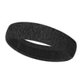 thumbnail image 2 of Banda para el sudor de para mujeres / hombres, diadema para yoga, gimnasio, estiramiento para cabeza, banda para el sudor Negro Sunnimix Diadema deportiva, 2 of 8