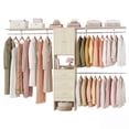 Homieasy 10FT Large Closet System with 3 Drawers, Heavy Duty Closet ...