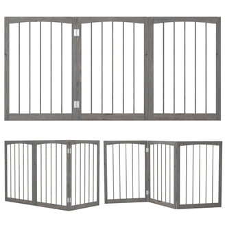8666 Grey 6 Panel Play Gate - Walmart.com