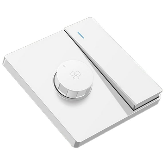 Ceiling Fan Variable Speed Controller Independant Control Button Type 86 Wall Mounted Fan Regulator for Efficient Use