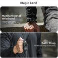 thumbnail image 3 of Hand Wrist Strap Mount for DJI Osmo Nano, Adjustable Silicone Wristband Palm Strap Dog Cat Collar Bicycle Mounted Holder Fixed Tie Belt for Nano Action Camera, 3 of 10