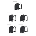 thumbnail image 2 of Injueey Estante de almacenamiento de cocina, toallero de acero inoxidable montado en la pared, soporte de organización sin perforaciones para el hogar, Type5 NO5 Injueey CBP032451, 2 of 6