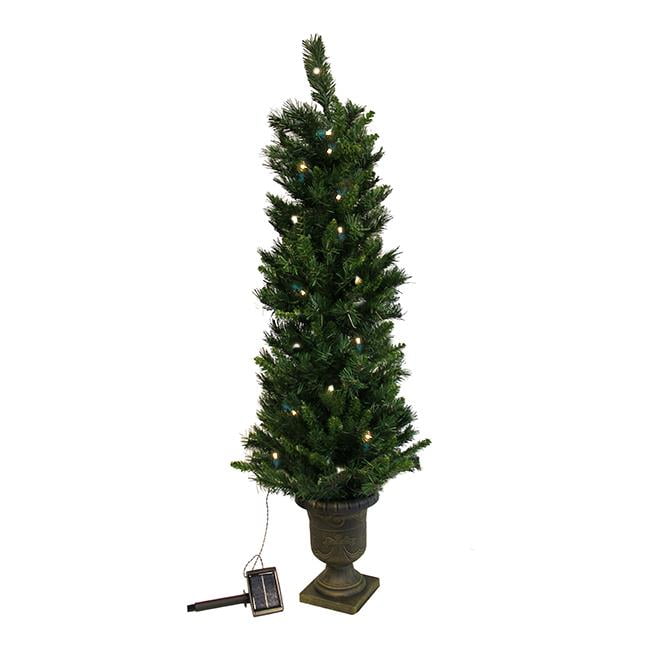 Open Box Home Heritage 2.5 Ft Artificial Topiary Tree w/ Clear Lights 