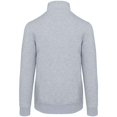 thumbnail image 2 of Kariban Mens Zip Neck Sweatshirt, 2 of 3