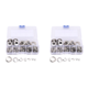 thumbnail image 1 of 590 Piezas Acero Inoxidable 304 Kit de Surtido de Juntas de Arandela de Resorte de 2 Ondas (M3 M5 M6 M8 M10 ), 1 of 5