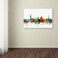 thumbnail image 3 of Trademark Fine Art "Florence Italy Skyline White" Canvas Art by Michael Tompsett, 3 of 3