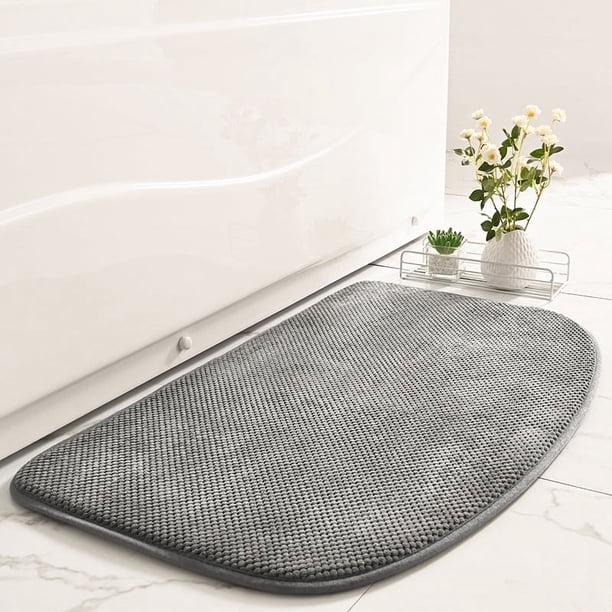 Alfombrilla absorbente de agua para inodoro, alfombrilla antideslizante para baño, alfombrilla para puerta de secado rápido, alfombrilla para el suelo del baño, alfombrilla para el hogar