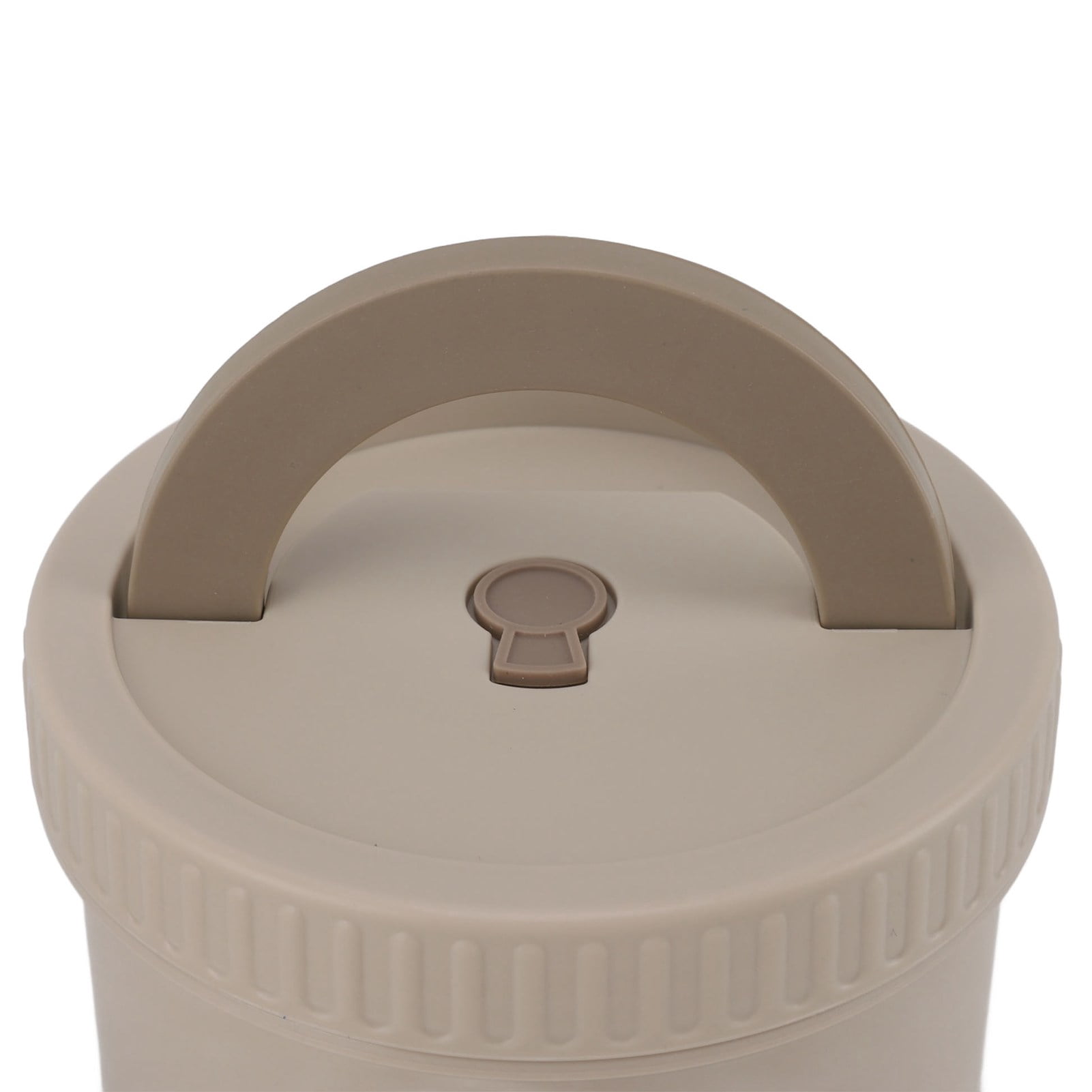 2-Pack Round Insulated Bento Box Set - 316 Stainless Steel Leakproof Food Container with Carry Bag, Beige