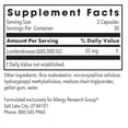 thumbnail image 2 of ARG Lumbrokinase Circulatory System Support - Delayed-Release Enzyme Supplement - Circulatory & Cardiovascular Health - Supports Healthy Blood Flow - Non-GMO & Gluten-Free - 30 Servings - 60 Capsules, 2 of 8
