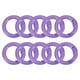 thumbnail image 1 of Clip en O, 10 Pcs 20mm - Anillos en O de resorte coloridos de aleación de zinc, ganchos de cierre de clip redondo para bolso, cartera, llaveros, accesorio de bricolaje (Púrpura claro), 1 of 7
