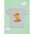 thumbnail image 3 of Cartoon Goraffe W Candy T-Shirt Infant -Image by Shutterstock,  12 Months, 3 of 4