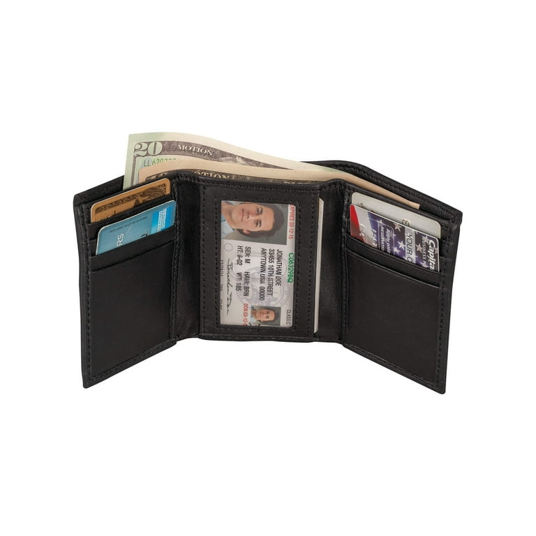Genuine Leather Animal Embossed Wallets Crafted with 100 Genuine Leather Accessories Wolf Design Measures 4 3 4 Long x 3 1 2 Wide