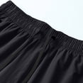 thumbnail image 5 of Sheghy Athletic Shorts 100%Cotton Men's Solid Color Casual Sports Elastic Waist Drawstring Pocket Shorts, 5 of 9