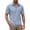 Light Blue, variant on Summer Tops for Men Half Zip Pullover Shirts Classic Casual Tops