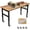 48x24 inch with Power Outlet, variant on 60 x 24 Inch Heavy Duty Adjustable Workbench, 2200LBS Rubberwood Top Work Table with Pegboard, Scale, Hooks, 8 Height Settings, Rolling Wheels for Garage Workshop