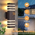 thumbnail image 2 of Lámpara DASTOR, paquete de 4 unidades, del anochecer al amanecer, 110 V, color marrón, 2 of 6