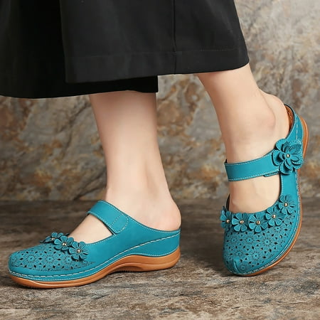 

Women s Ladies Fashion Casual Solid Open Toe Platforms Sandals Beach Shoes Black 6.27078