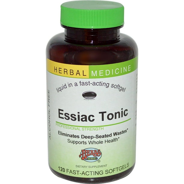 Herbs Etc. Herbs Etc Essiac Tonic Alcohol Free 120 FastActing Softgels