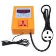 thumbnail image 4 of Temperature Controller Digital Display Thermostat Temp Regulator with Sensor AC110‑240VUK Plug Orange, 4 of 5