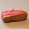 thumbnail image 5 of Toddler Cute Flats Pearls Decor Soft Sole Round Toe Flat Dress Shoes Girls Fashion Comfy Footwear for Daily Casual Wear Red 2.5 Big Kids, 5 of 5