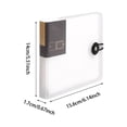 thumbnail image 3 of Tong 12 Capacity /dvd Holder Wallet Portable Dvd Storage For Home Travel, 3 of 6
