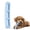 Blue, variant on Bite & Brush Rubber Puppy Teething Chew Toy, BPA Free Stuffable Treat Dispensing Dental Brush Stick, Teeth Cleaning Stress Relief Toy for Small Medium Dogs