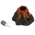 thumbnail image 1 of Aquarium Simulation Landscape with Led Light Air Bubbler Stone Kit, Aquarium Volcano Ornament Simulation Realistic Resin Volcano Decoration for Fish Tank Bubble Stone Decoration, 1 of 9