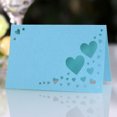 thumbnail image 4 of Becaristey 50pcs Paper Display Guests Names In Style With Wedding Name Cards Good Decoration Elegant Durable blue 1Set, 4 of 6