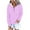 Hot Pink, variant on Brondbend Hoodie Women Sweatshirt for Women Long Sleeved Drawstring Pocket Button Pullover Print Casual Plus Size Tops Ladies Gym Athletic Fall Winter Wear Army Green