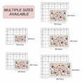 thumbnail image 6 of Watercolor Flowers Outdoor Rug 6x9 Ft, Non Slip Washable Area Rug, Farmhouse Spring Floral Botanical Patio Rugs Carpet Runner, Large Floor Mat for Indoor/Outdoor Deck Porch Camping, 6 of 8